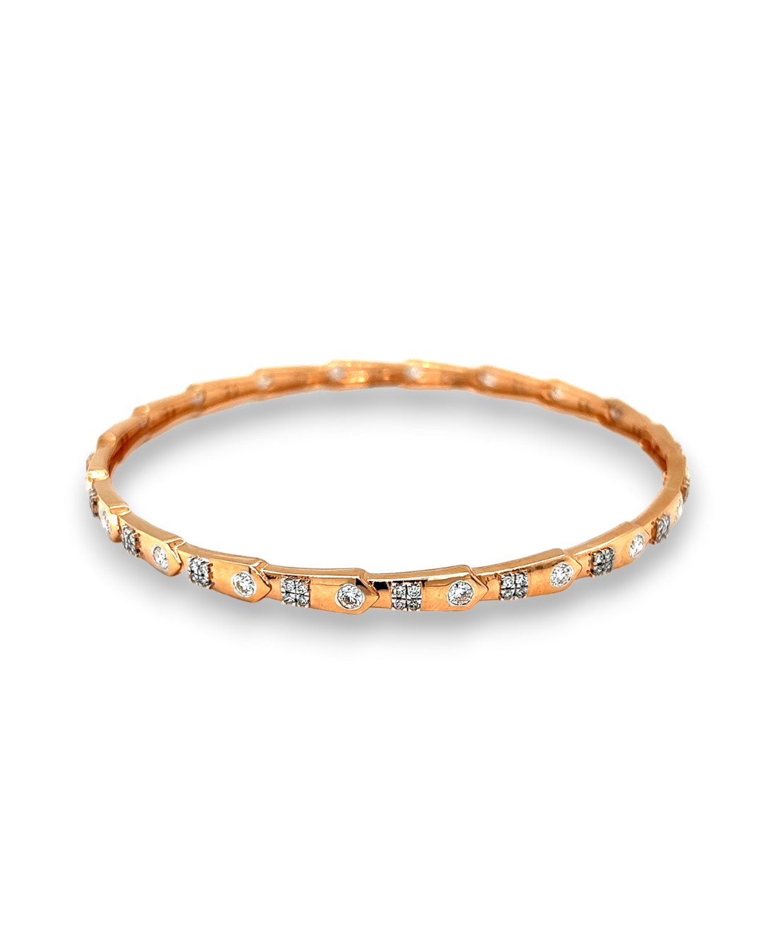 Diamond bangle