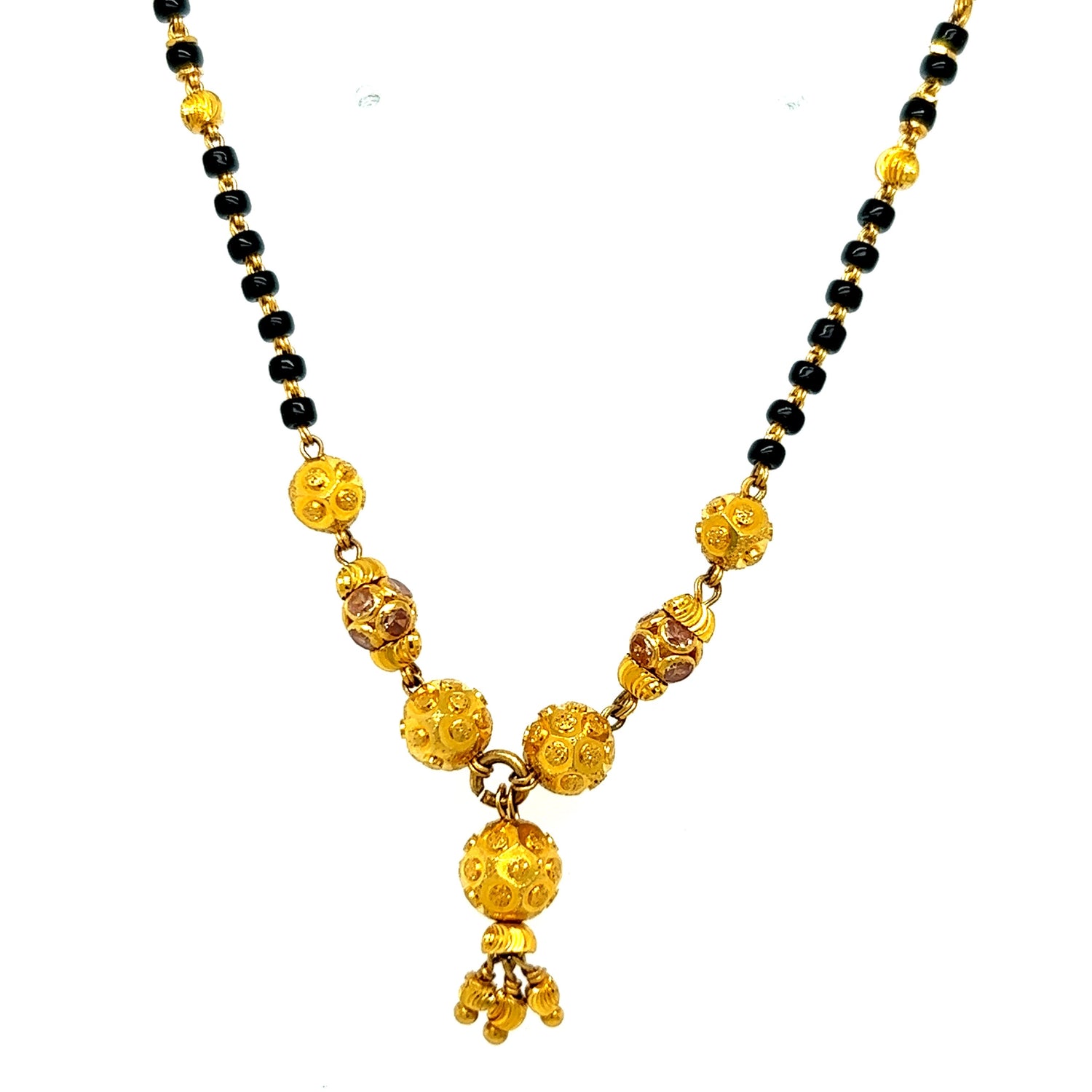 Black Bead Chain