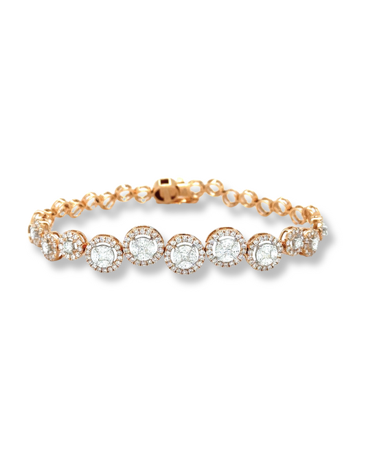 Josie Gold & Diamond Cuban Link Bracelet – RW Fine Jewelry