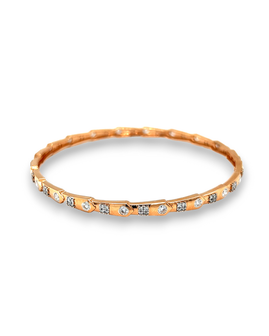 Diamond bangle