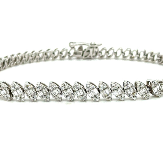 Diamond Chain Bracelet