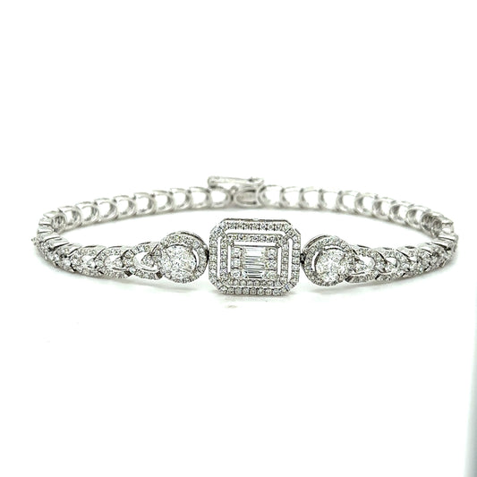 Diamond Chain Bracelet