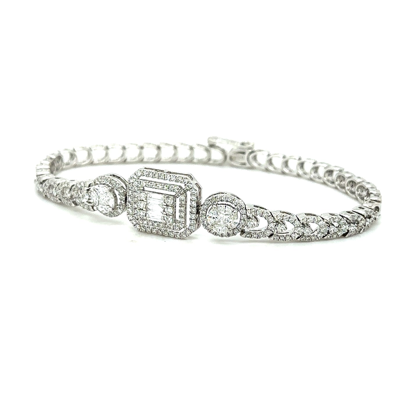 Diamond Chain Bracelet